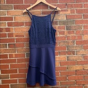 Speechless Navy dress